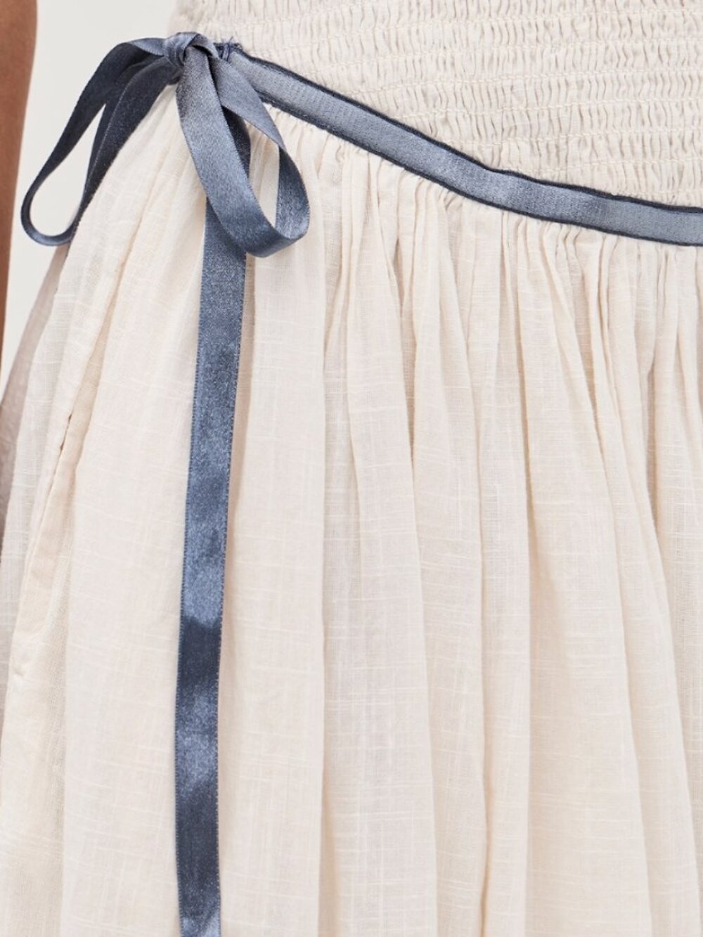 Free People Nightingale Solid Midi Dress – Tea Navy Combo – Small - Picture 5 of 12